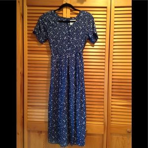 Blue Erika PM Dress